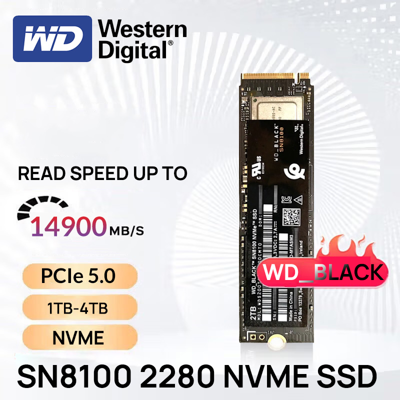 Nvme Pcie 5.0 Ssd 4Tb - Western Digital PCIe 5.0 Nowy dysk