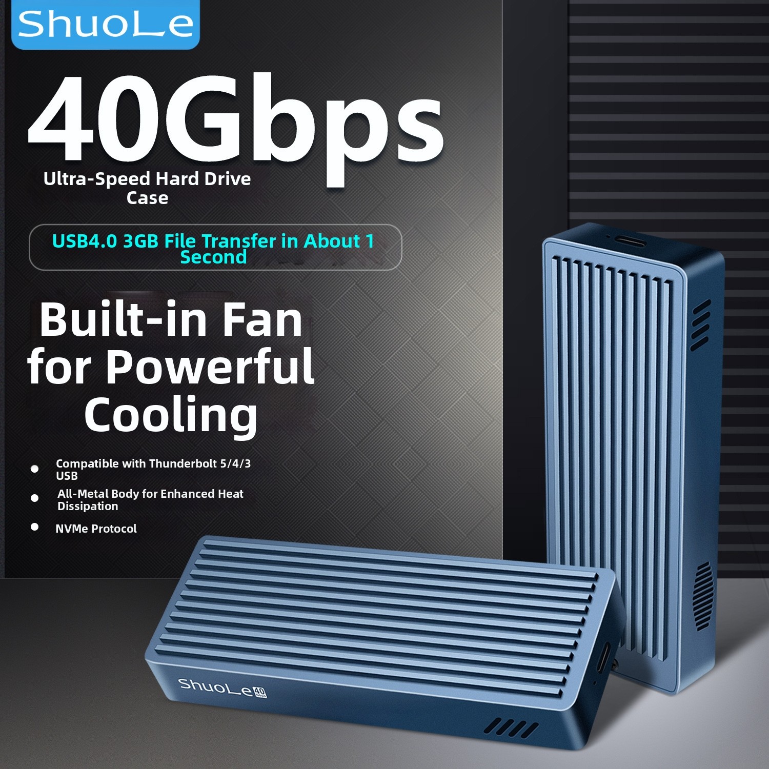 Obudowa dysku SSD M.2 NVMe USB – Usb4 40Gbps External Ssd 8Tb recenzja i cena