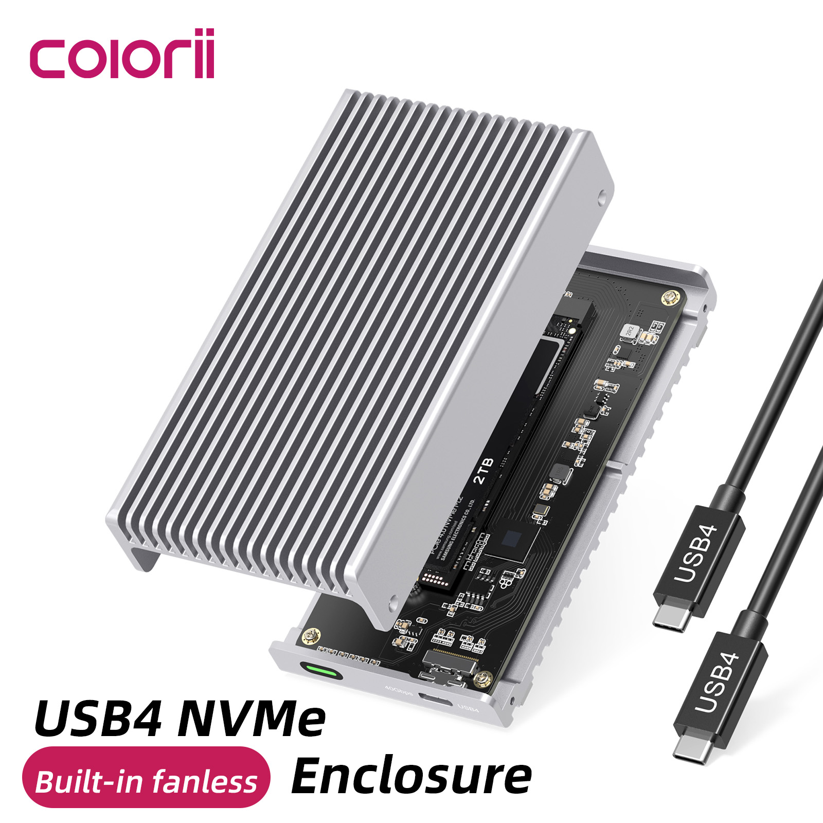 Bez wentylatorowy obudowa na d – Usb4 40Gbps External Ssd 8Tb recenzja i cena