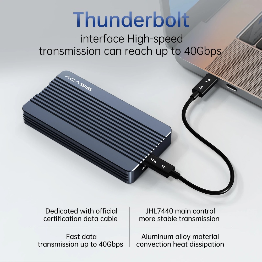Obudowa ACASIS 40 Gb/s M.2 NVM – 8Tb M2 Nvme Ssd recenzja i cena